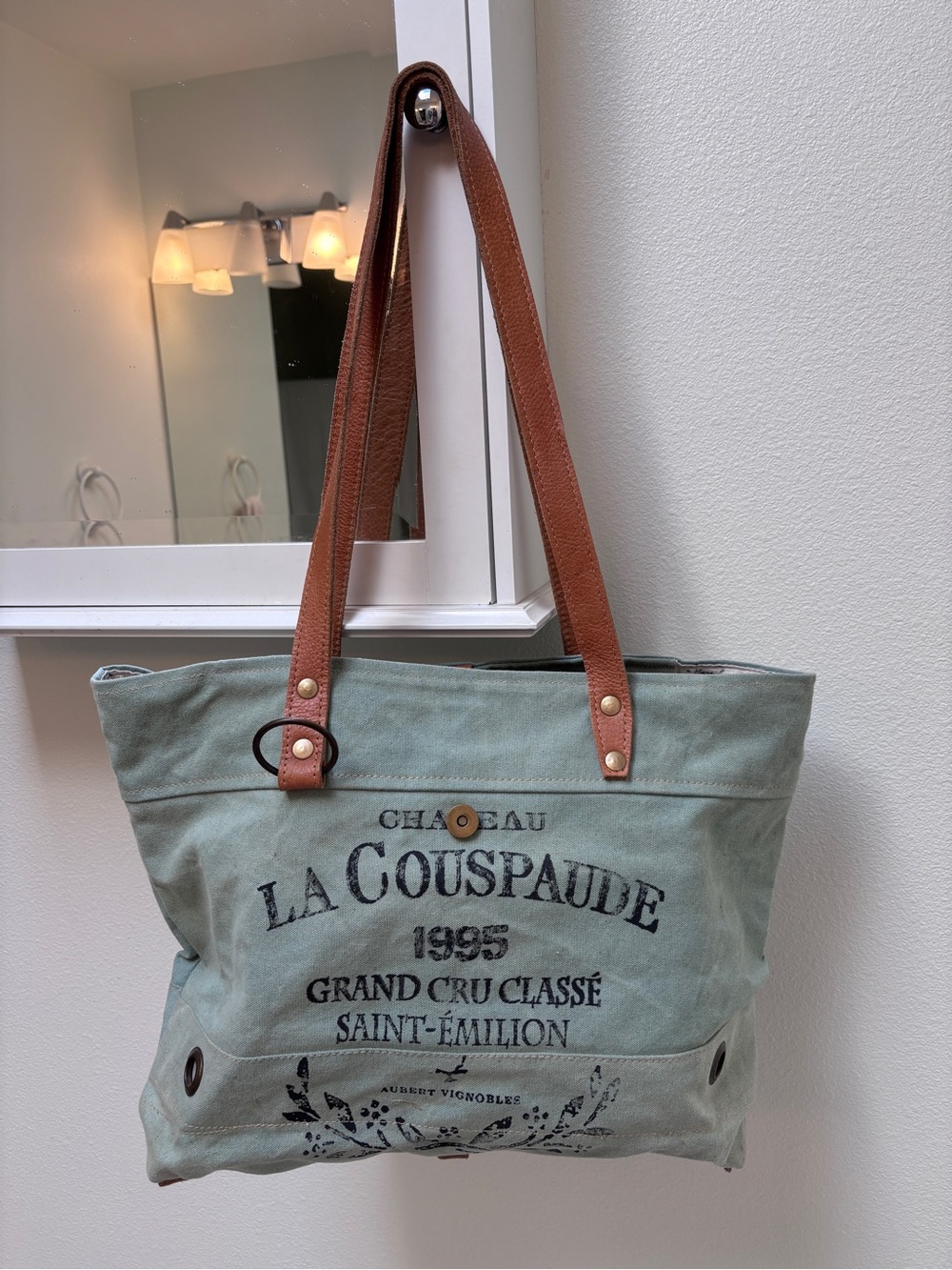 Myra La Couspaude Canvas Tote Bag View 4